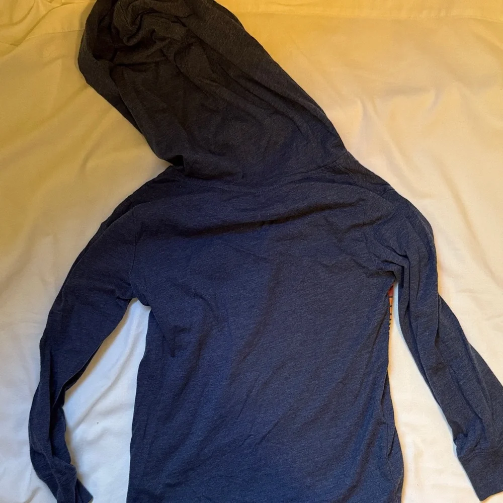 OshKosh B'gosh Blue Hoodie with Multicolor Stripes